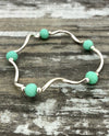 My Fun Colors 710 Crystal Bracelet-Sea Mist 710