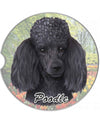 231-29 Black Poodle Car Coaster