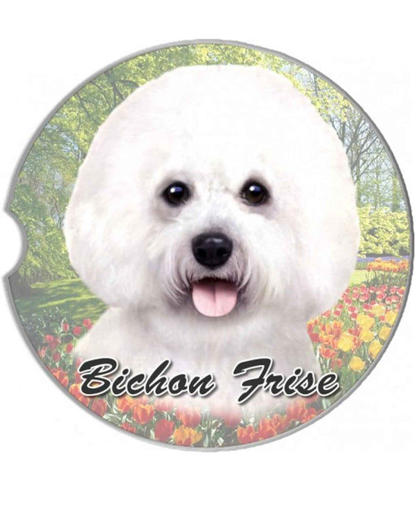 231-4 Bichon Frise Car Coaster