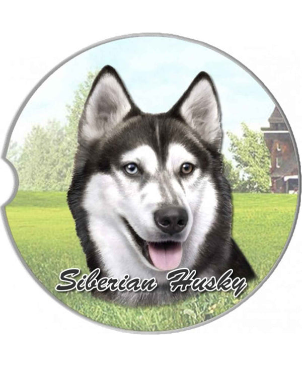 231-40 Siberian Husky Car Coaster