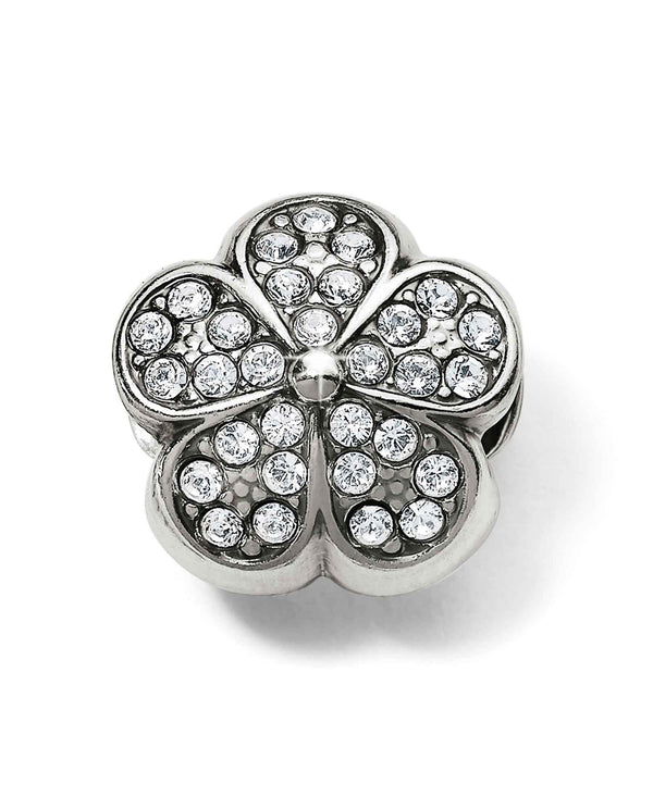 Brighton JC4951 Blingy Flower Bead Swarovski crystal flower bead for charm bracelets