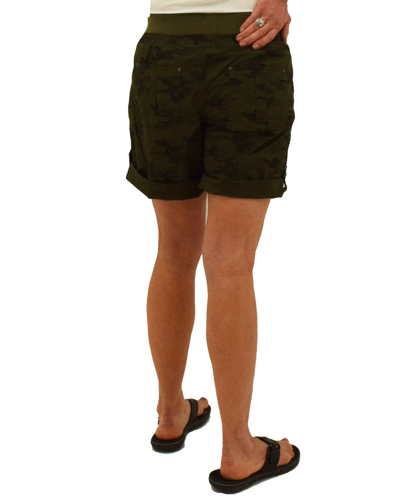 Cameo Dash Clothing DA2140 Margarita Bermuda Shorts camo print Bermuda shorts for women