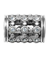 Brighton JC5111 Crystalline Bead long silver Swarovski crystal bead
