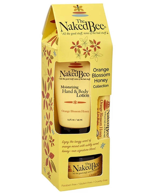 The Naked Bee NBGS-O Orange Blossom Honey Gift Collection