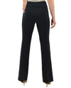 Back of Insight NY Bootcut Solid Scuba Pants in Navy are heavy weight slimming pants