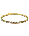 Prongless Small Crystal Bracelet LNFKRB0001 Gold A/B