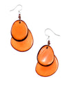 TAGUA 1E410 FIESTA EARRING NARANJA ORANGE