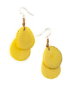 TAGUA 1E410 FIESTA EARRING YELLOW