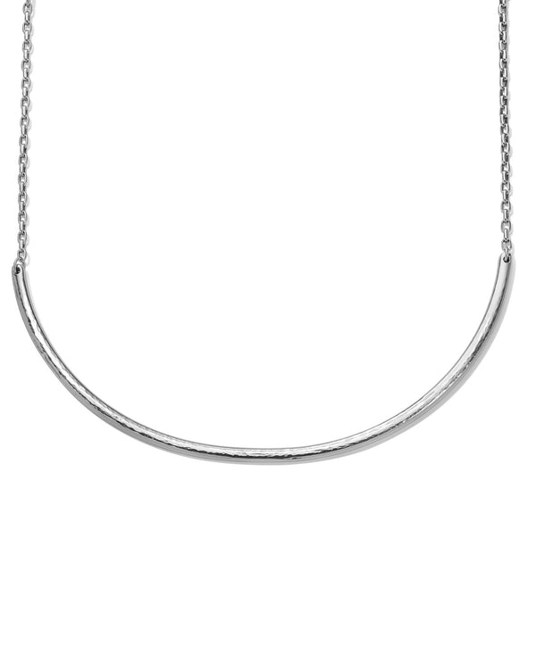 Brighton JM2700 Monogram Choker Necklace Silver