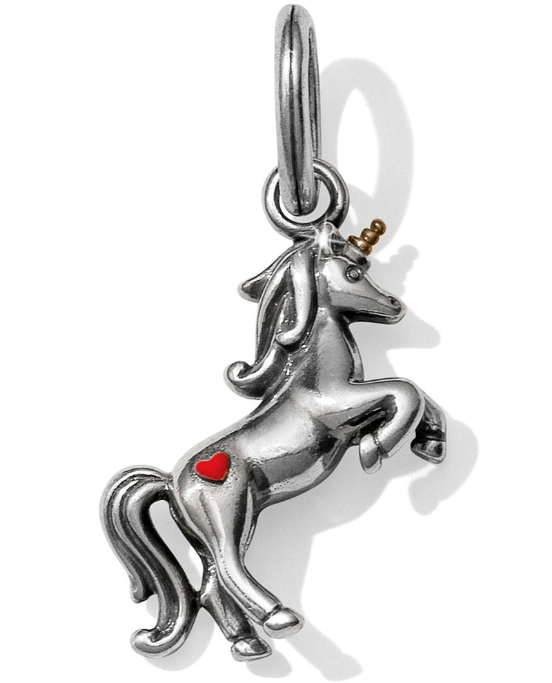 Brighton JC4080 Unicorn Charm silver unicorn charm for charm bracelets