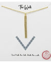 The Walk Necklace BJNA025 GOLD