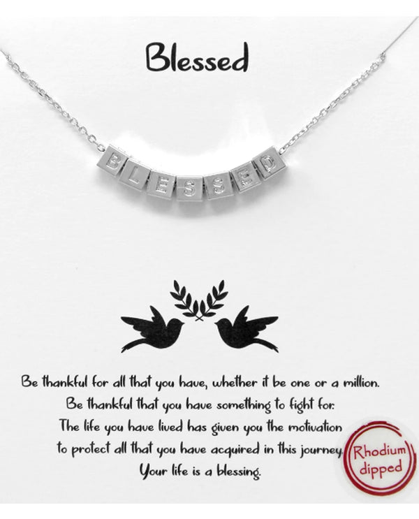 Blessed Necklace BJNA584 RHDM