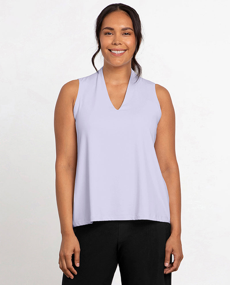 SYMPLI 21191 DEEP V TRAPEZE TANK LAVENDER