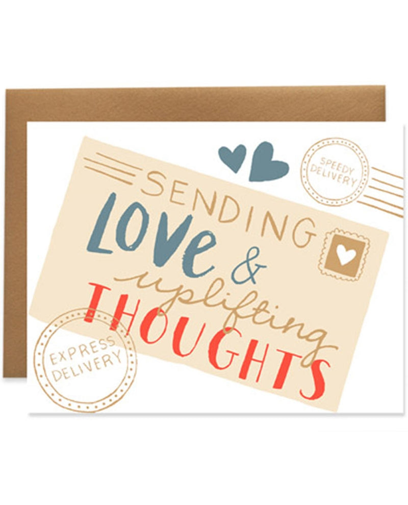 9th Letter Press GC500 Sending Love Card