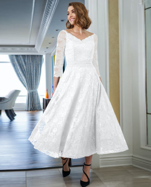 Jade Jasmine Lace Tea Length Dress - The Clothing Cove Jade Jasmine Lace Tea Length Dress - The Clothing Cove