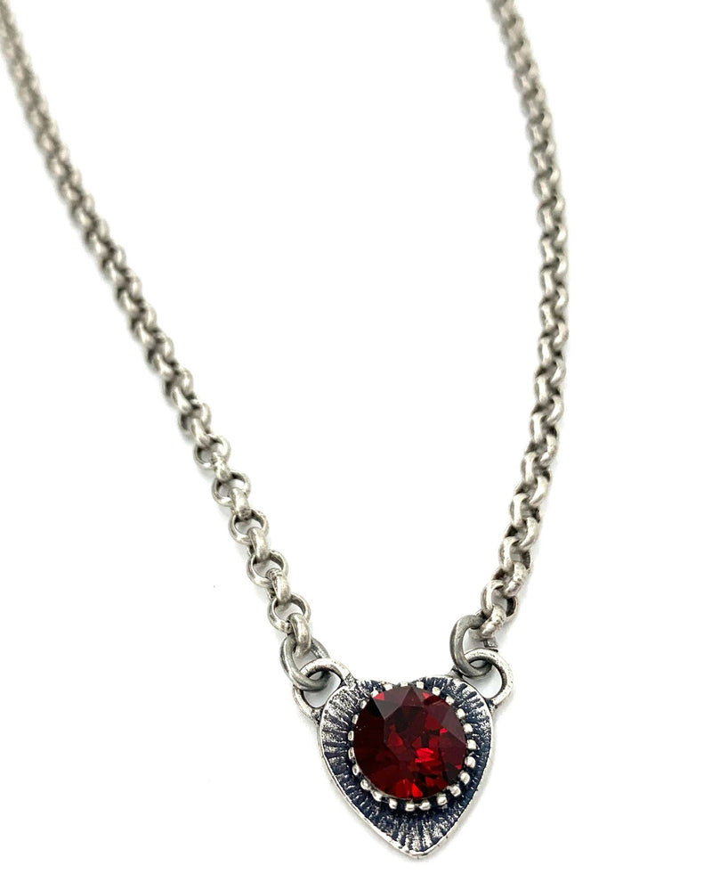 Rachel Marie Designs Darla Heart Necklace Siam
