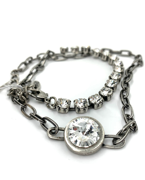 Rachel Marie Designs Sharon Wrap Bracelet Clear