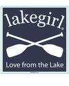 Lakegirl KST015 Love From The Lake Sticker