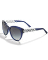 Brighton A13043 Interlok Braid Sunglass Blue