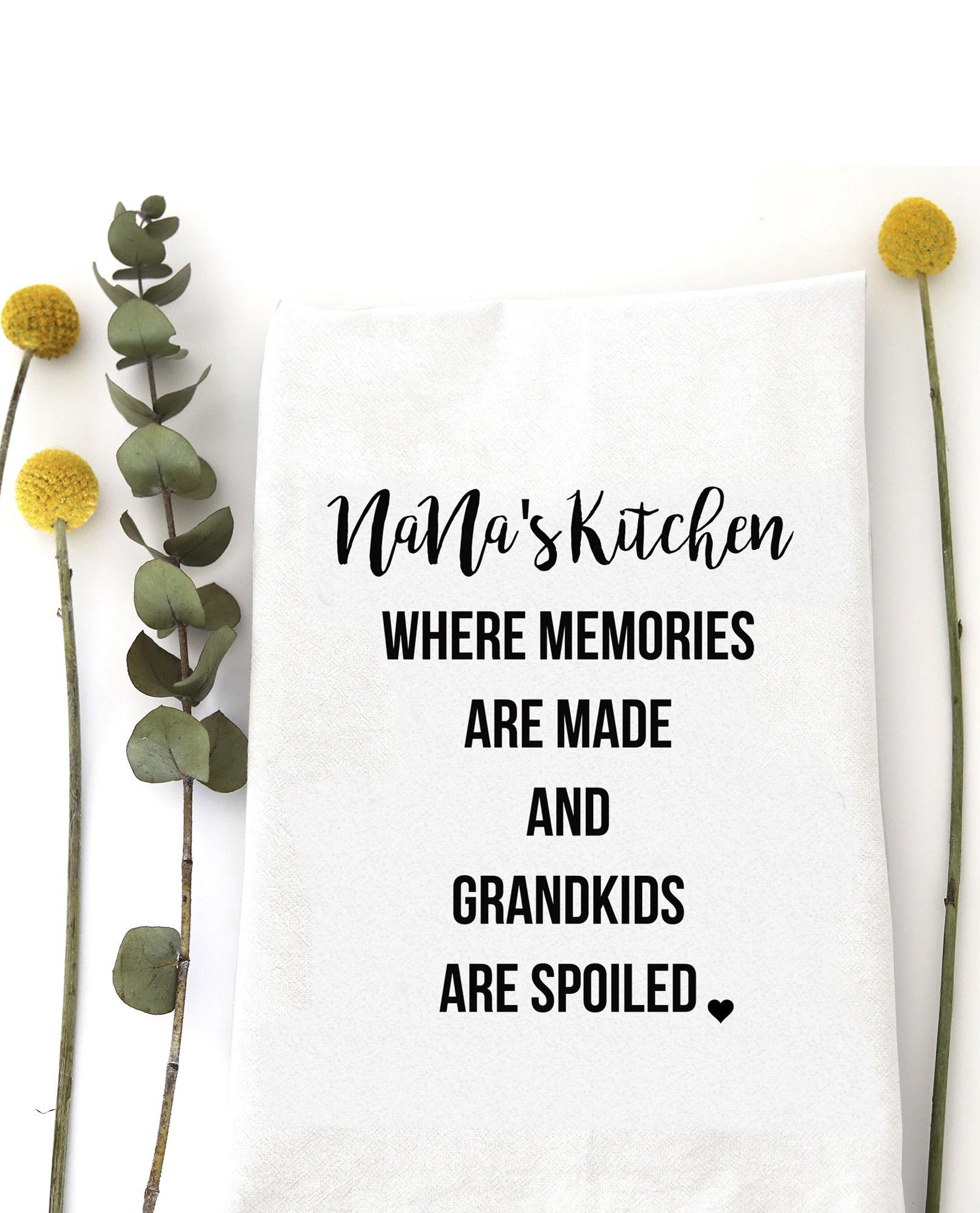 Wildwood Landing 1572 Nana's Kitchen Tea Towel The Clothing Cove