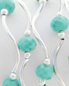 My Fun Colors 720 Crystal Bracelet-Turquoise