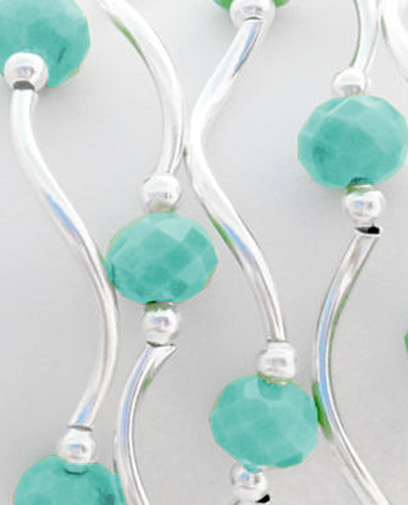 My Fun Colors 720 Crystal Bracelet-Turquoise