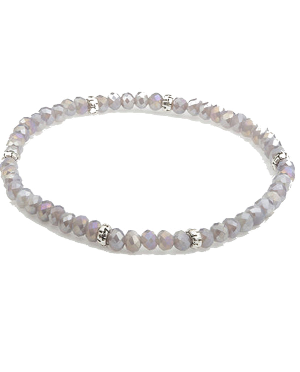 My Fun Colors MC914S Mini Crystal Bracelet-Hthr Ab