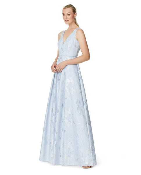 Aidan Mattox MD1E205391 Damask Sleeveless Ballgown Aidan Mattox MD1E205391 Damask Sleeveless Ballgown