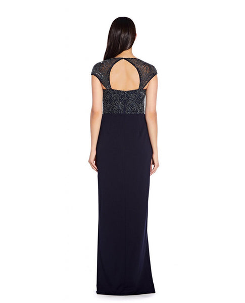 Adrianna Papell AP1E205793 Keyhole Back Gown