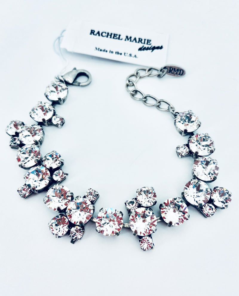 Rachel Marie Designs Ashley Bracelet Clear