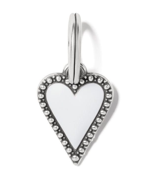 Brighton JC635A Dazzling Love Petite Charm White