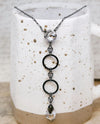 Rachel Marie Designs Tel Aviv Swarovski Drop Necklace