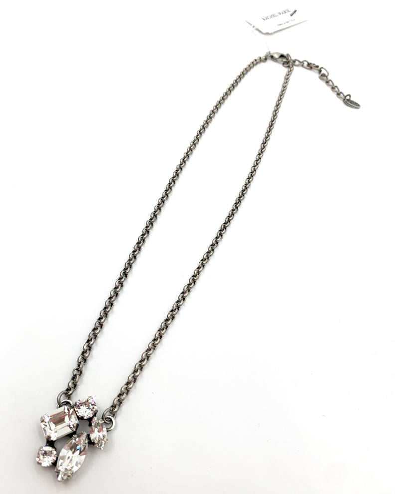 Rachel Marie Designs Kinsley Crystal Necklace Clear