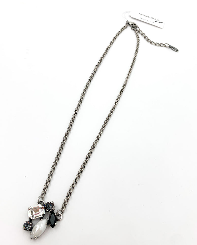 Rachel Marie Designs Kinsley Crystal Necklace Pearl