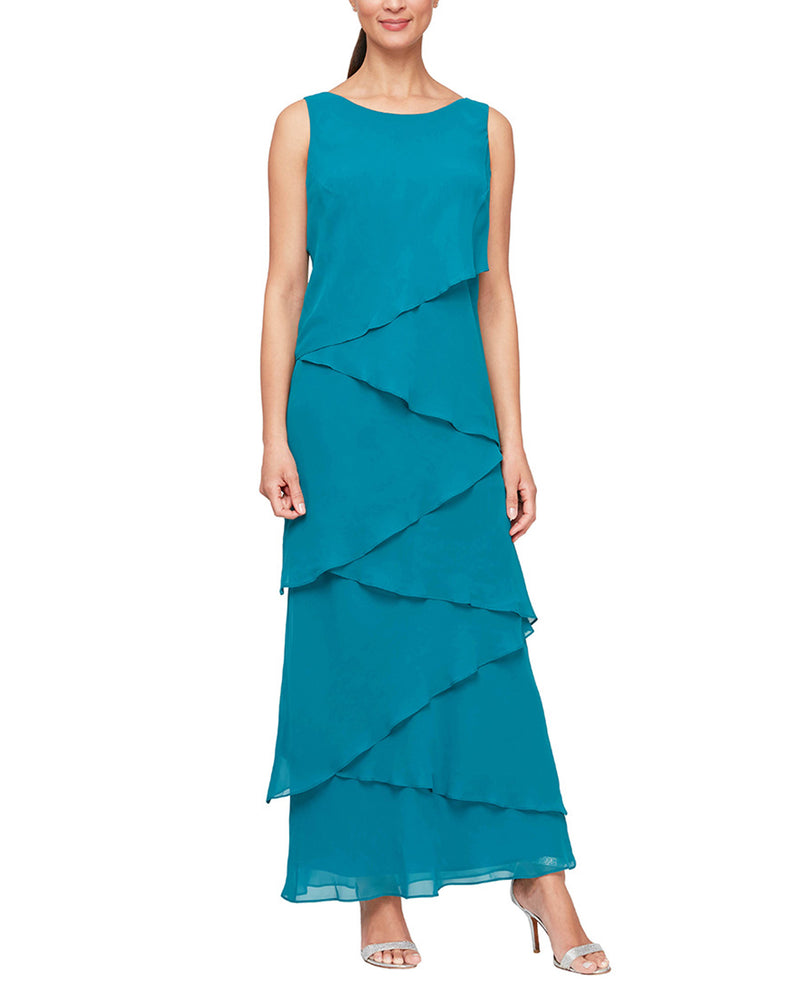 Alex Evening 8192001 Asymmetrical Tiered With Jacket | Mother Of The Bride Dress Alex Evening 8192001 Asymmetrical Tiered With Jacket | Mother Of The Bride Dress