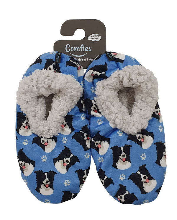 Comfies 281-5 Border Collie Slippers