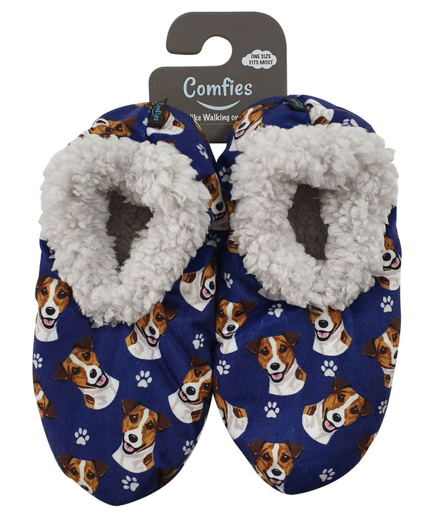 Comfies 281-17 Jack Russell Slippers