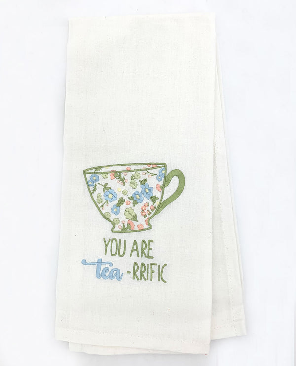 You Are Tea-Rrific Dish Towel 73-266