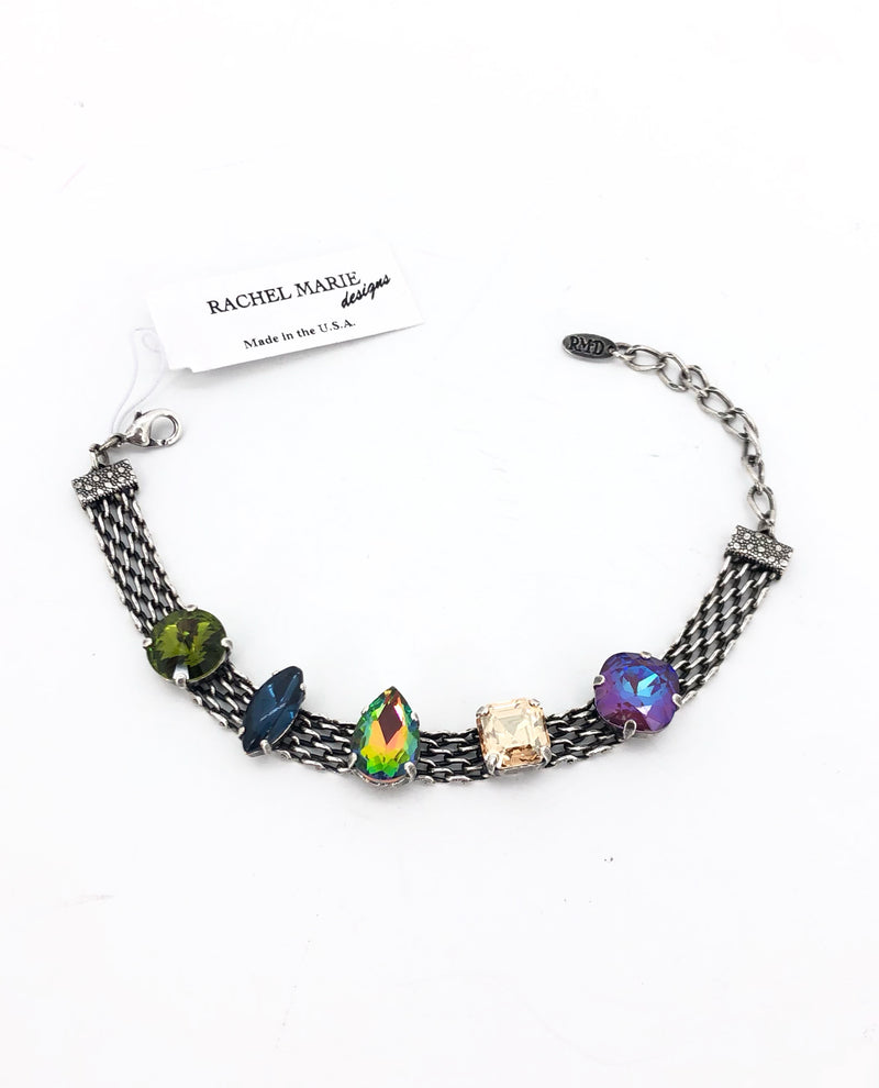 Rachel Marie Designs Amber Mesh Crystal Bracelet RPSD