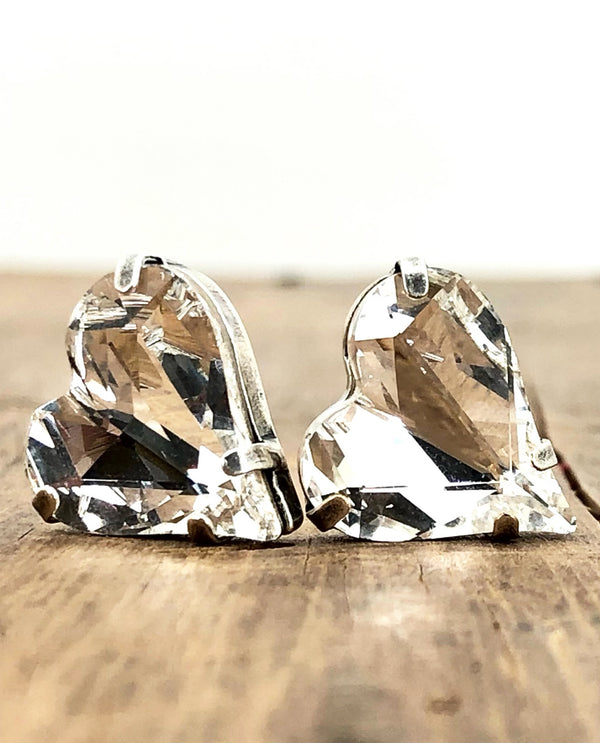Rachel Marie Designs Lulu Crystal Post Earrings Clear