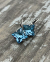 Rachel Marie Designs Shelby Square Cut Earring Aqua