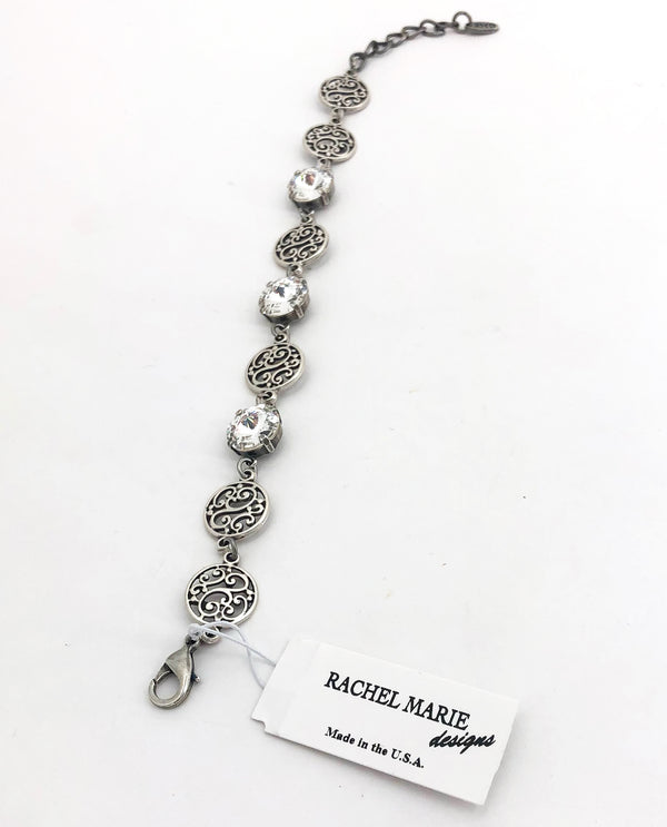 Rachel Marie Designs Cathedral Filigree Bracelet Clear