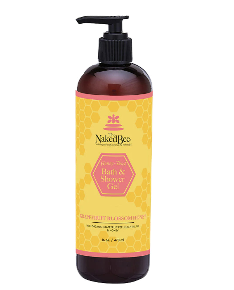 Naked Bee NBSG16-GF Grapefruit Blossom Honey Bath & Shower Gel