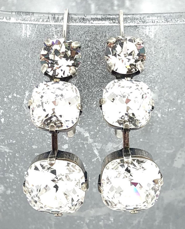 Rachel Marie Designs Shona Triple Drop Leverback Clear