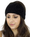 Crochet Headband HB16103 Black