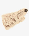 Crochet Headband HB16103 Cream