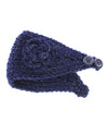 Flower Headband HB007/019 Navy