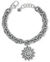 Brighton JF9071 Pebble Dot Medallion Chain Bracelet