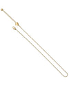 Gold Brighton JL8275 Vivi Delicate Short Charm Necklace that you can add your favorite charms to