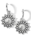 Brighton JA8151 Pebble Dot Medallion Earrings